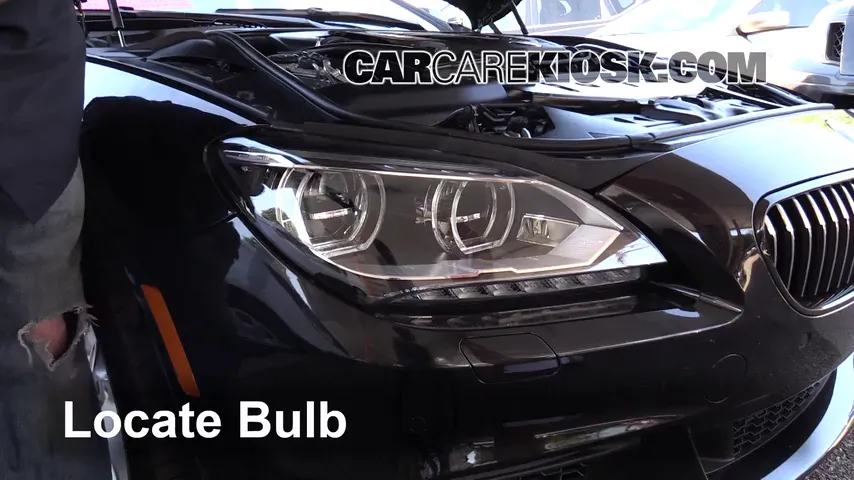 2014 BMW 650i xDrive Gran Coupe 4.4L V8 Turbo Lights Daytime Running Light (replace bulb)